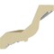 Ekena Millwork 3"H x 3 5/8"P x 4 5/8"F x 94 1/2"L, (2 3/4" Repeat), Federal Crown Moulding MLD03X03X04FE - alternate 3